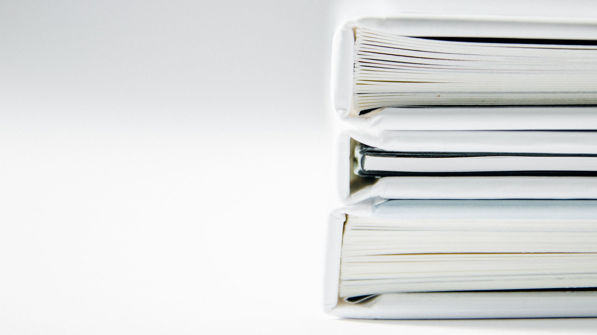 Binder of documents